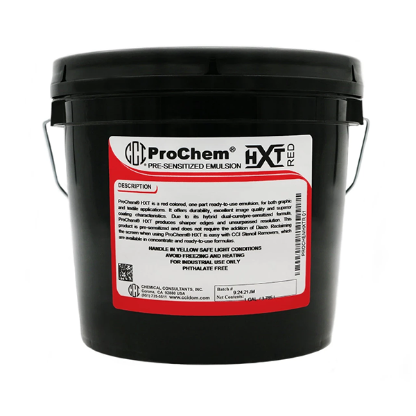 CCI HXT Red Photopolymer Emulsion - 1 Gallon