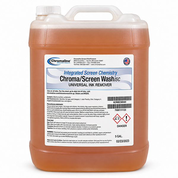 Chromaline Chroma Screen Wash - 5 Gallon