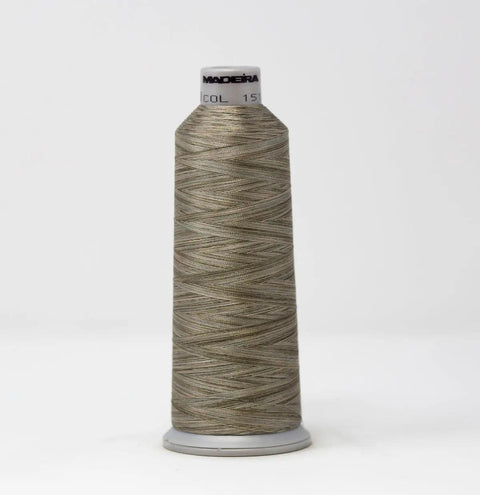 Madeira Polyneon 1512 Multi Gray Embroidery Thread 5500 Yards