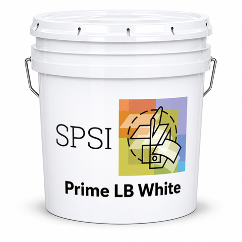 SPSI Prime White Low Bleed Textile Ink - 5 Gallon