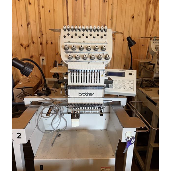 Used - (3) Brother 1-Head Embroidery Machines - $1,500 each