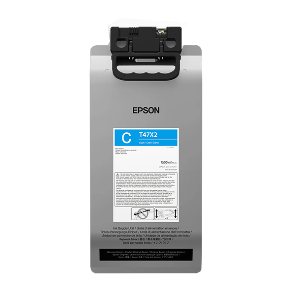 Epson T47X Cyan DTG Ink - 1500ml