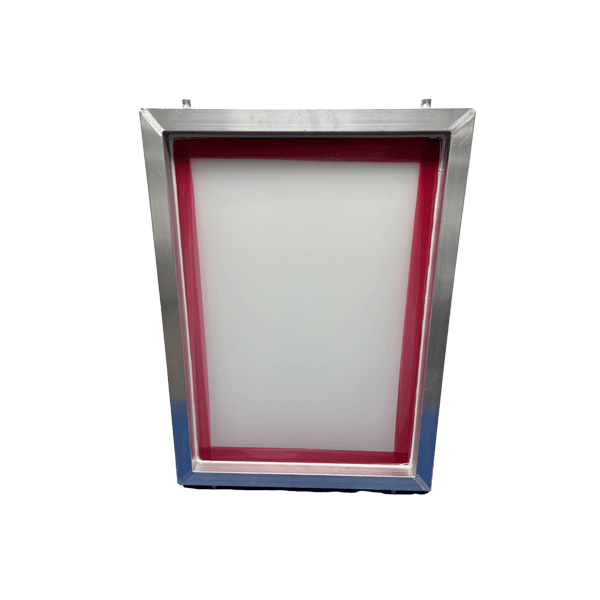 GSF Elite 23" x 31" 125/55 Thin Thread White Alum Frame W/ MHM Pins