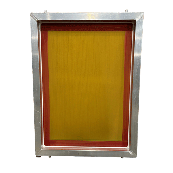 GSF 23" x 31" 225/40 Thin Thread Amber Mesh Alum Frame W/ MHM Pins
