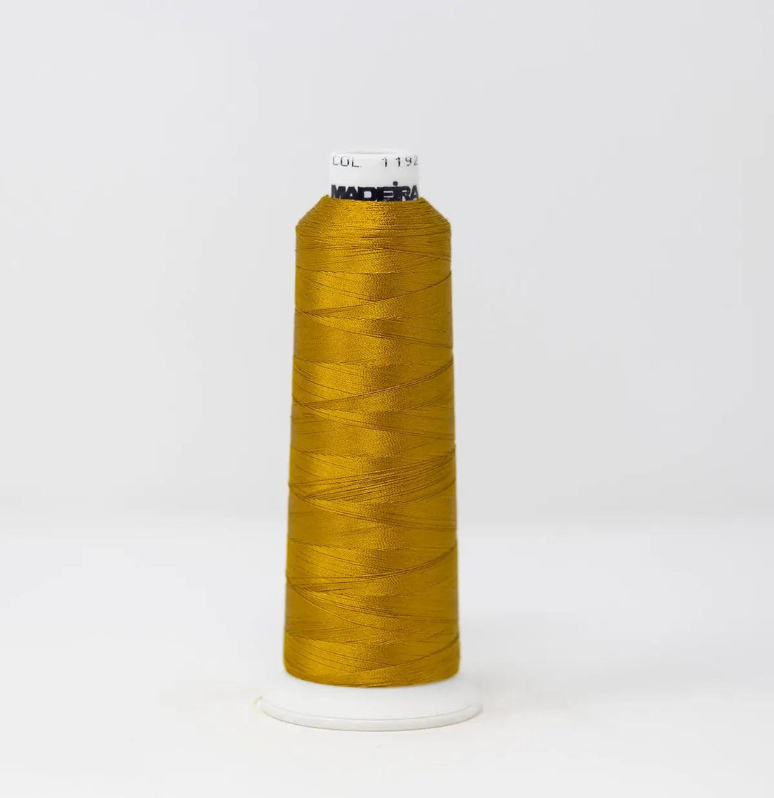 Madeira Rayon 1192 Honey Mustard Embroidery Thread 5500 Yards
