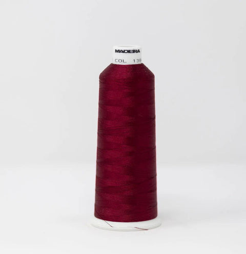 Madeira Rayon 1384 Merlot Embroidery Thread 5500 Yards
