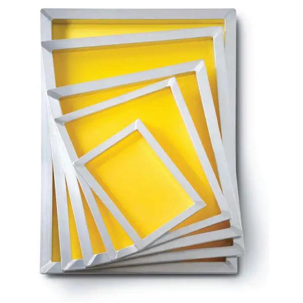 NT 23" x 31" OD 60 White Mesh Alum Frame