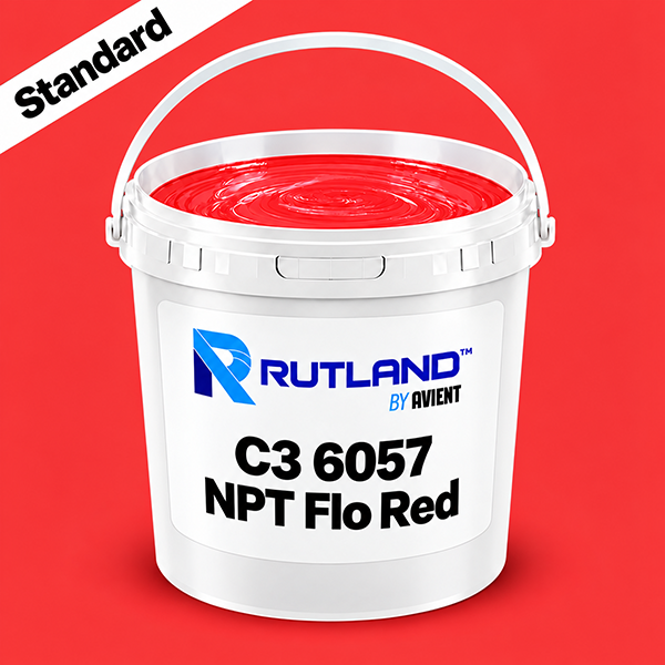 Rutland C3 6057 NPT Flo Red - 1 Gallon