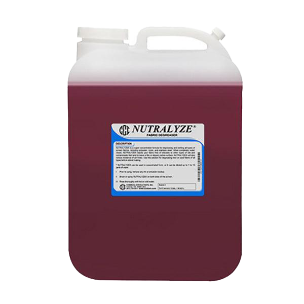 CCI Nutralyze Fabric Degreaser - 5 Gallon