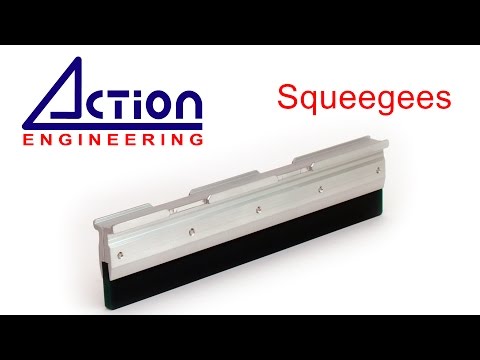 Action Engineering M&R® Standard EZ Clean Squeegees Video